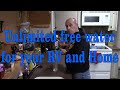 Unlimited free water for you RV and Home