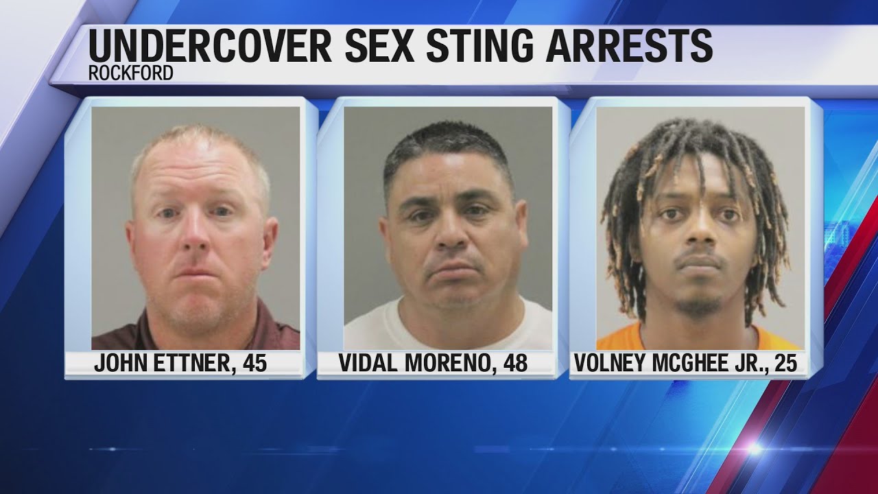 10 people arrested in Rockford sex trafficking sting - YouTube