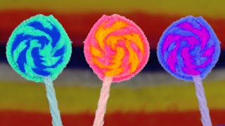 Easy Pipe Cleaner Candy Craft Easy Craft Ideas Diy Lollypop Candy Pipe Cleaner Craft For Ideas