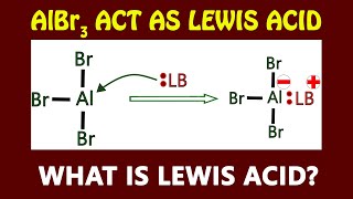 What is Lewis Acid? How does Aluminium bromide act as Lewis Acid?