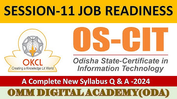 OS CIT JOB Readiness Session 11