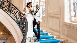 Wedding at Domaine des clos Vallées in paris [ Nadine &amp; Ahmadou ] Burkina Faso Sénégal France