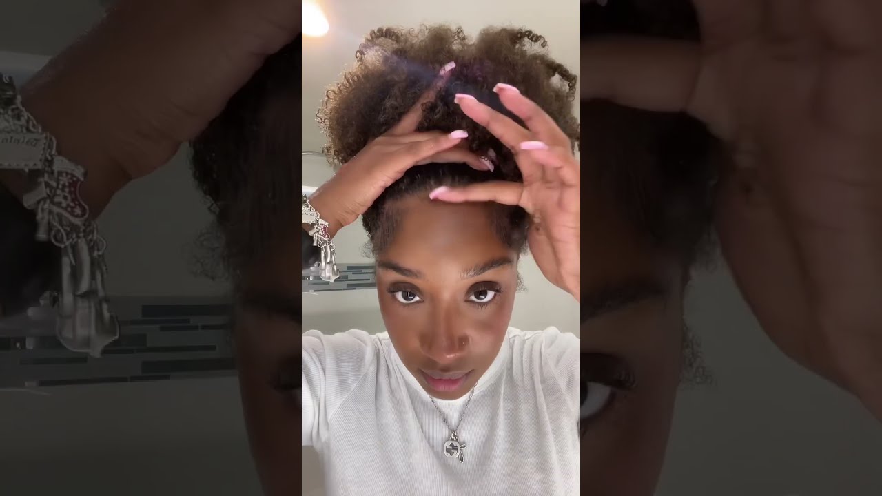 Viral Edge Control Protective Hairstyles How To Slick 4C Edges