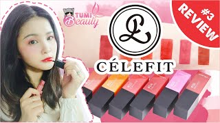 [REVIEW & SWATCH] Trải nghiệm bộ Son Célefit Chiffon Fit Lip Tint cực Hot