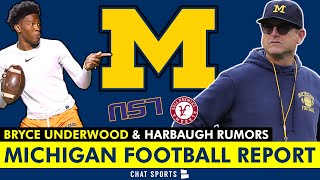 Bryce Underwood Recruiting DRAMA + Michigan Football Rumors & WILD Depth Chart In Rose Bowl Practice
