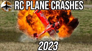 ½ Year of Plane Crashes (2023 RC Plane Crash Compilation)