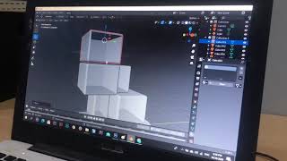 Muhammad Naufal - 2018061014 - progress UTS 3D Modelling