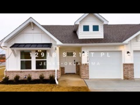 12918 S 21st Pl, Jenks, OK home video tour