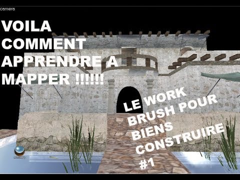 Hammer Editor BRUSH WORK #1 block tool et VERTEX TOOL