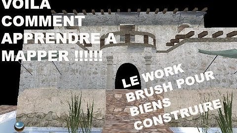 Hammer Editor BRUSH WORK #1 block tool et VERTEX TOOL