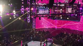 Bianca Belair vs Carmella live entrances - SmackDown July 16th, 2021