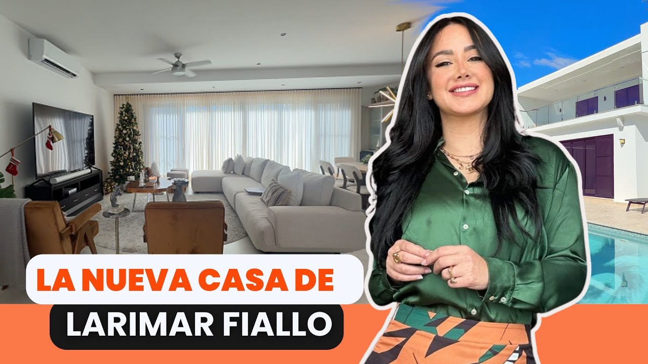Larimar Fiallo nos abre las puertas de su nuevo hogar, su esposo y bebe en camino