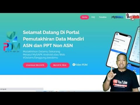 Cara Login My SAPK BKN PC / Cara Membuka SAPK BKN 2021 Melalui Laptop untuk Pemutakhiran Data ASN