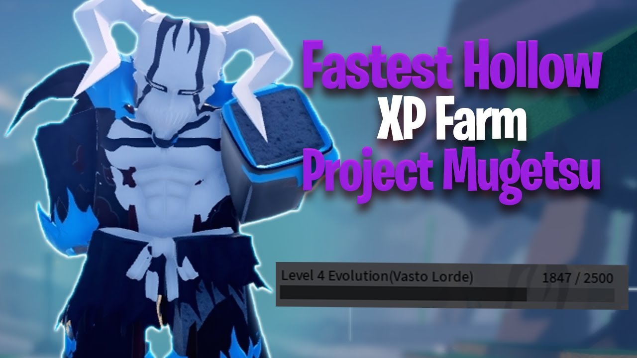 FASTEST XP For Hollow PROGRESSION