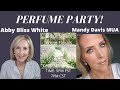 Perfume Party  Mandy Davis x Abby Bliss White - Bridal/White Florals