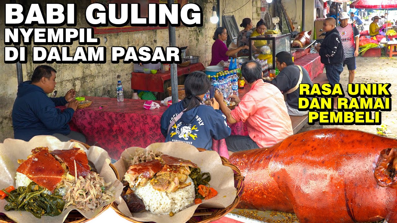 ORET BABI GULING YANG KHAS DAN UNIK DARI TEMPAT LAINNYA 🤩 BABI GULING DEK TUGLO