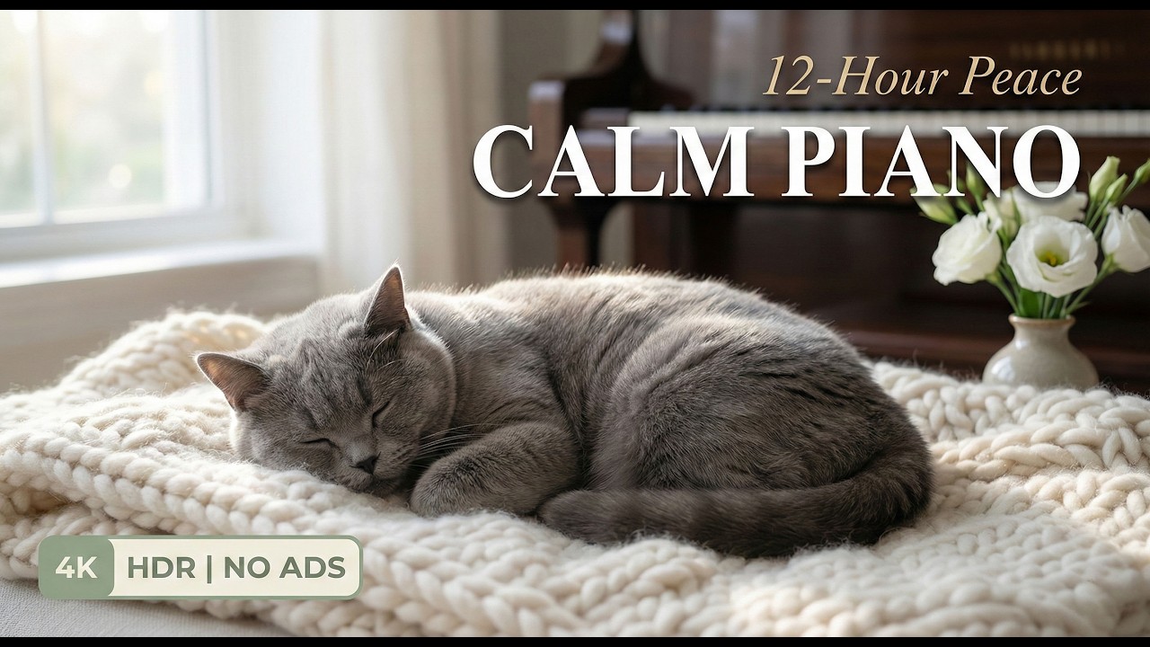 Relax Your Cats! Therapy Music for Cats - Beautiful Music to Calm Cats, Cat Music Music for Anxiety