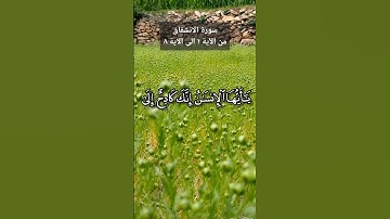 #سورة_الانشقاق من الآية ١ الى ٨ #ارح_سمعك #قران_كريم #راحة_نفسية