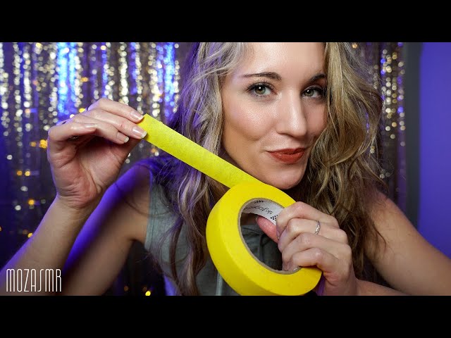 ASMR 💛 Sticky Tape Sounds for Tingles