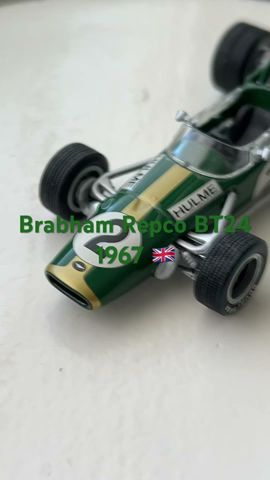 Formula 1 diecast 1:43 / Brabham Repco BT 24 1967