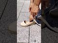 Espadrilles hack: A clever tying method to stop heel slip