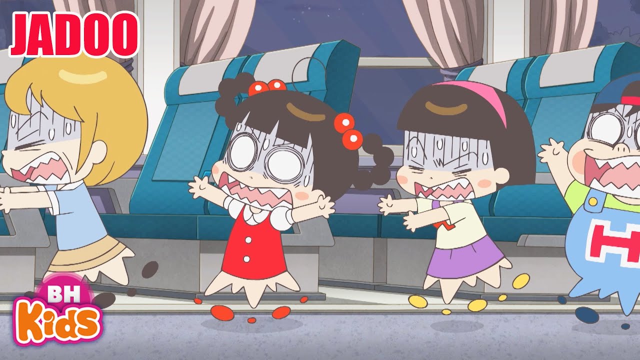 Chuyến tàu kỳ quái - Hoạt Hình Hello Jadoo | Phim Hoạt Hình Nhiều Người Xem Nhất