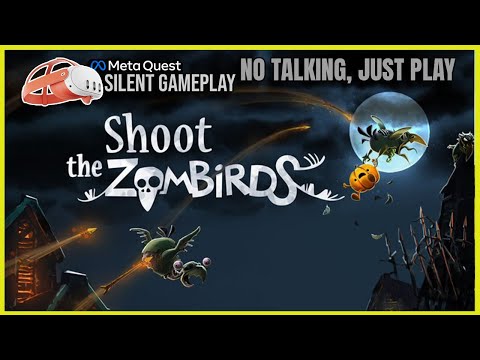 Shoot The Zombirds  - First Minutes VR Gameplay (No Commentary) | Meta Quest 3