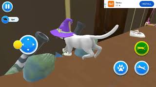 Pet Cat Simulator kitty games level 1 gameplay (is this game overhated?) screenshot 1
