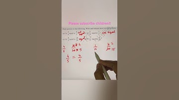 Grade 6|Chapter 7|Ex:7.4|Fractions#rimikasdiary#cbse#class6#maths#ncert#class6#fraction#shortsfeed#6