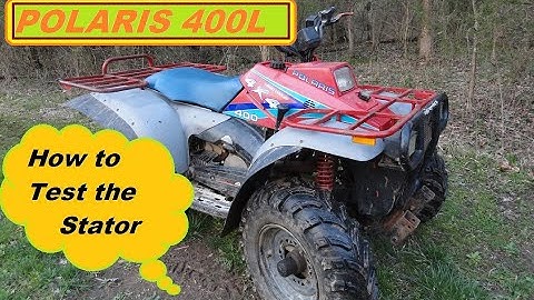 How to test the Stator on a Polaris 400L 4X4