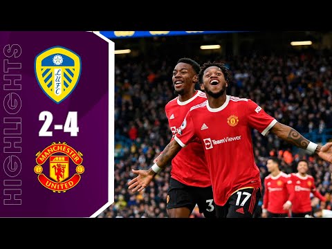 Leeds United vs Manchester United 2-4 Highlights | Premier League 2021/2022