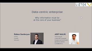 Podcast with Ruben Sardaryan regarding "Data-Centric Enterprise" by Arif Malik Net Worth