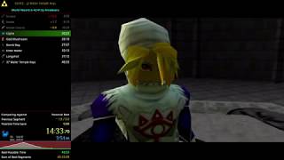 OoT 37 Water Temple Keys Speedrun in 43:07