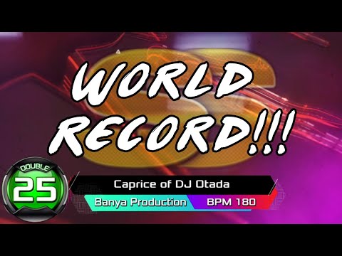 Caprice Of DJ Otada D25 SS 8 Greats World Record 