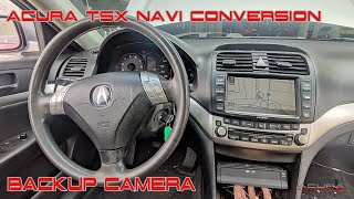 2004 2005 2006 2007 2008 Acura TSX Non Navigation to Factory Navigation Conversion  Backup Camera