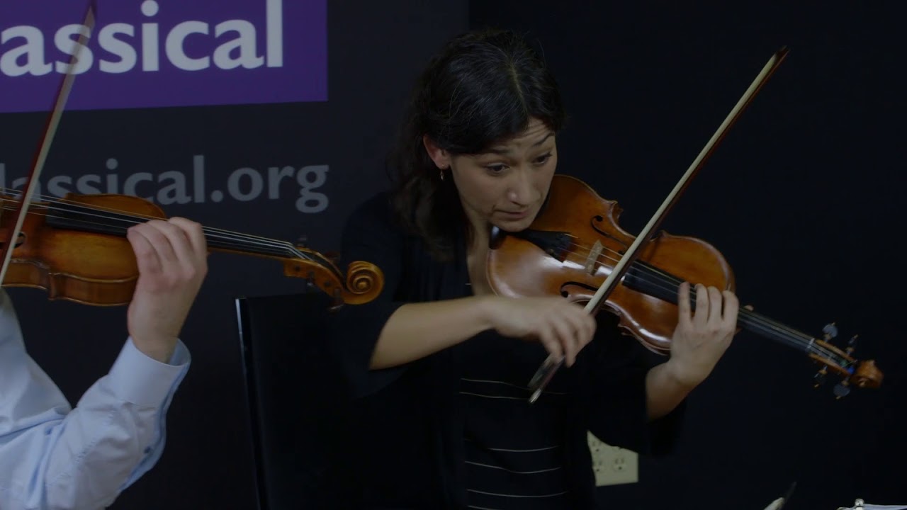 Takács Quartet performs Beethoven Vivace (2nd mvt) from String Quartet No. 16, Op. 135