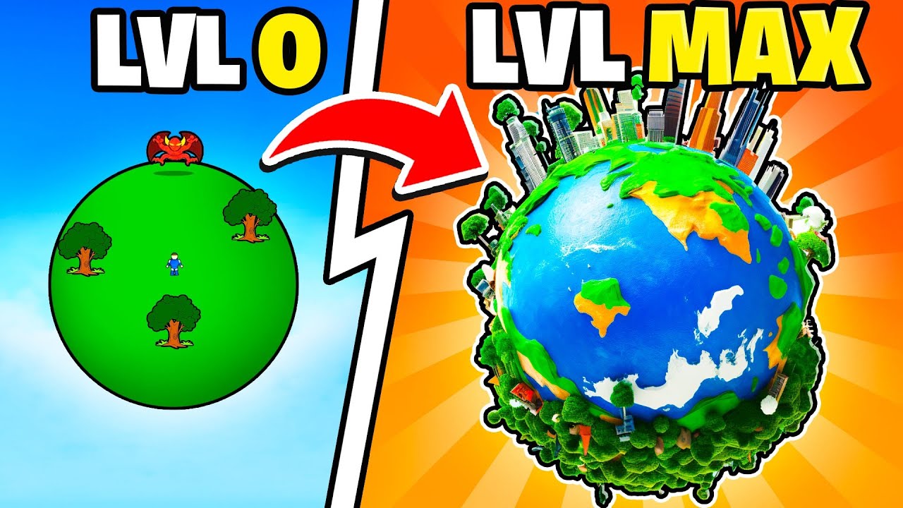 Entwickel einen Planeten AUF MAX LEVEL! (Grow RPG)