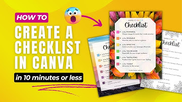 How to Create a Checklist in Canva in 10 Minutes: Quick & Easy Lead Magnet to Build Your Email List