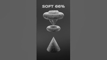 0% vs 100% 3D Soft Body Simulation
