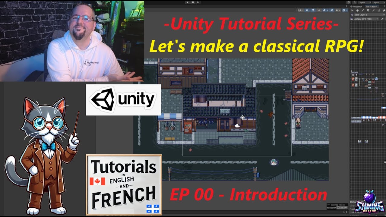 Unity Tutorial Series - Episode 00 (English Version) - YouTube