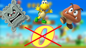 If I touch an enemy with an "o" in its name, the video ends || Super Mario Maker 2 Challenges