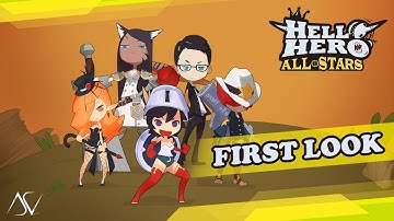 Hello Hero All Stars: 3D Cartoon Idle RPG (Android/iOS) - First Look Gameplay!