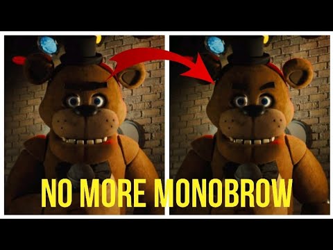 I FIXED freddy's MONOBROW problem - YouTube