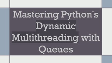 Mastering Python