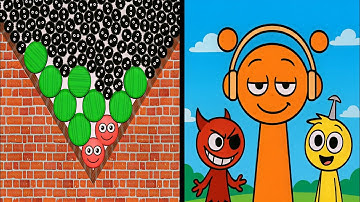 Hide Ball VS Spranky Run 🍑🌞🎃🪀 Max ALL Levels Android iOS Gameplay Ep 476