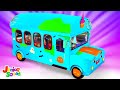 Halloween Wheels On The Bus + More Fun Nursery Rhymes for Kids