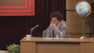 Eric Andre gets a little sick during the show