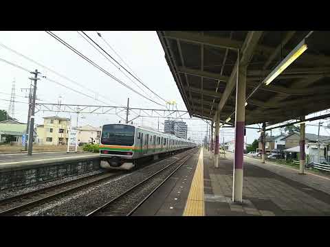 倉賀野通過　E231系 1000番台