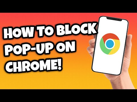 How To Block Pop-ups on Google Chrome (2023)