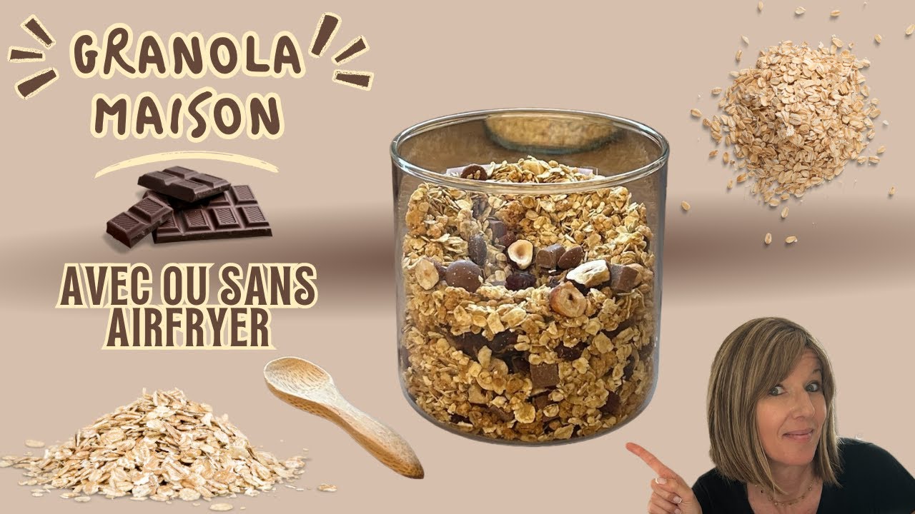 Granola maison - la recette parfaite au Airfryer